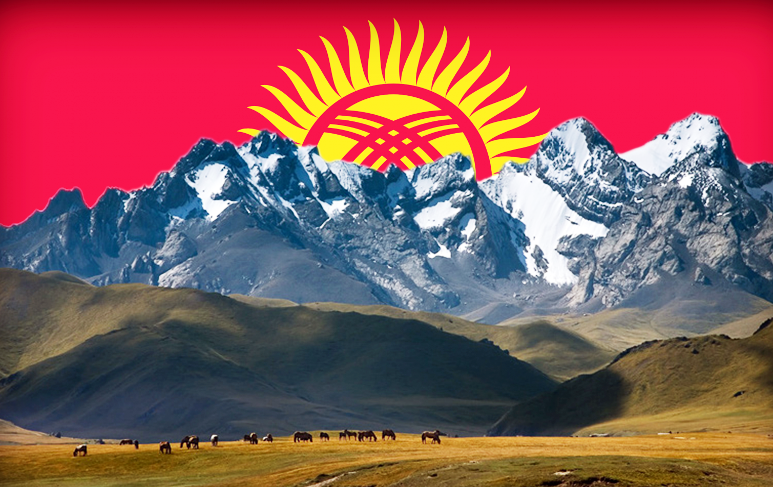 Киргизы страна. Природа Кыргызстана. Кыргызский флаг. Бишкек флаг. Флаг Кыргызстана волна.