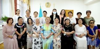 Гүлмира Қанай ҚызПУ-дың түлектерімен кездесті