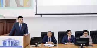 Ректор педагогикалық сынып оқушыларымен кездесті