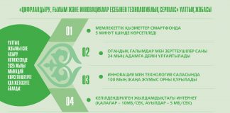 «Цифрландыру, ғылым және инновациялар есебінен технологиялық серпіліс» ұлттық жобасы (инфографика)