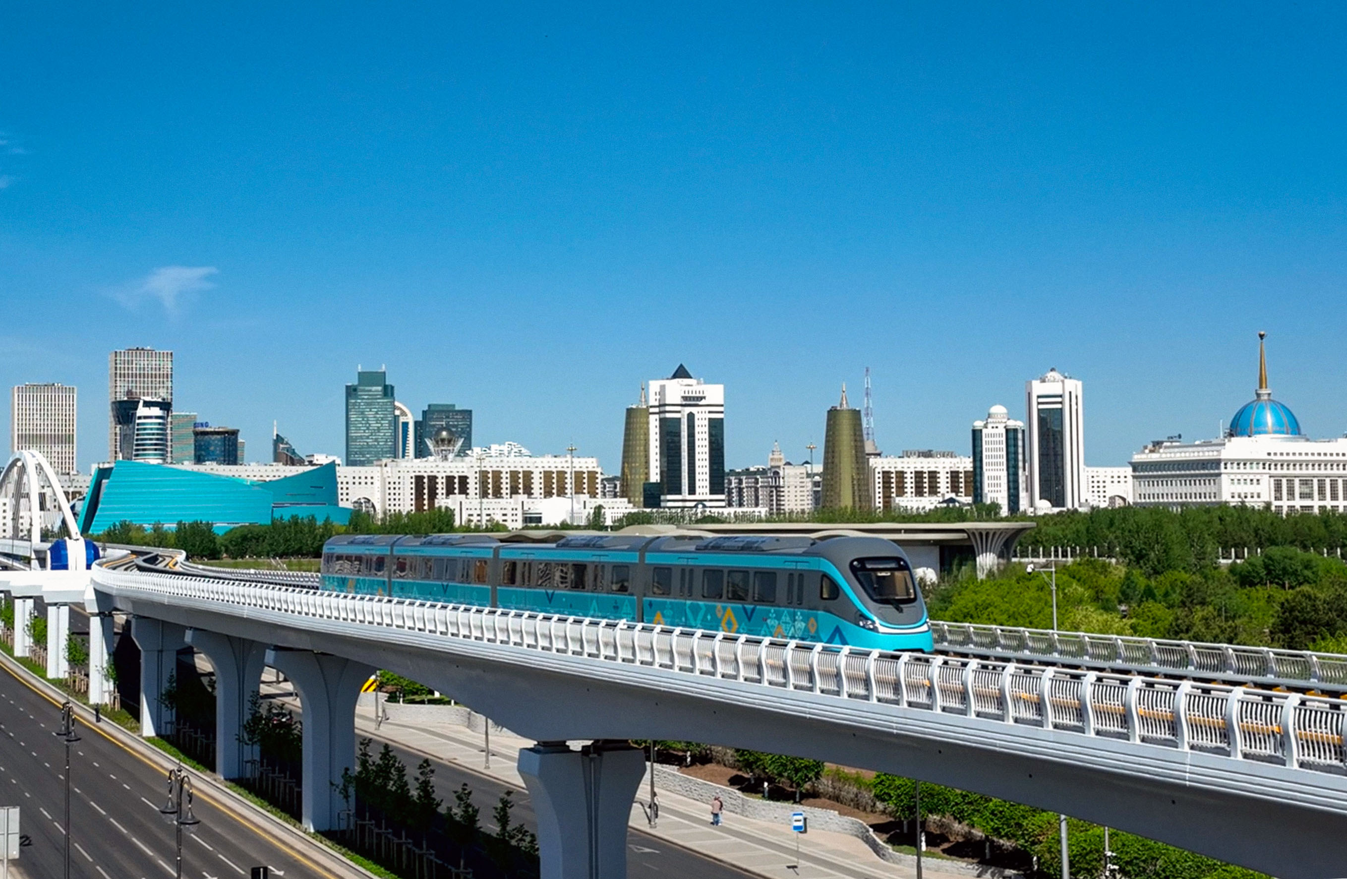 Көптен күткен қуаныш: Президент Astana LRT жұмысын іске қосты