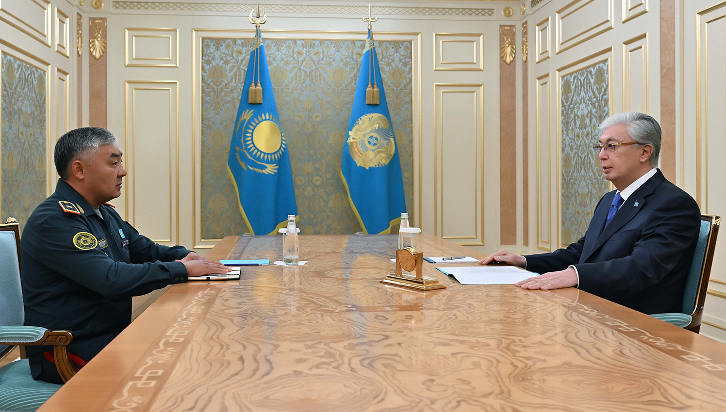 Мемлекет басшысы Қорғаныс министрін қабылдады